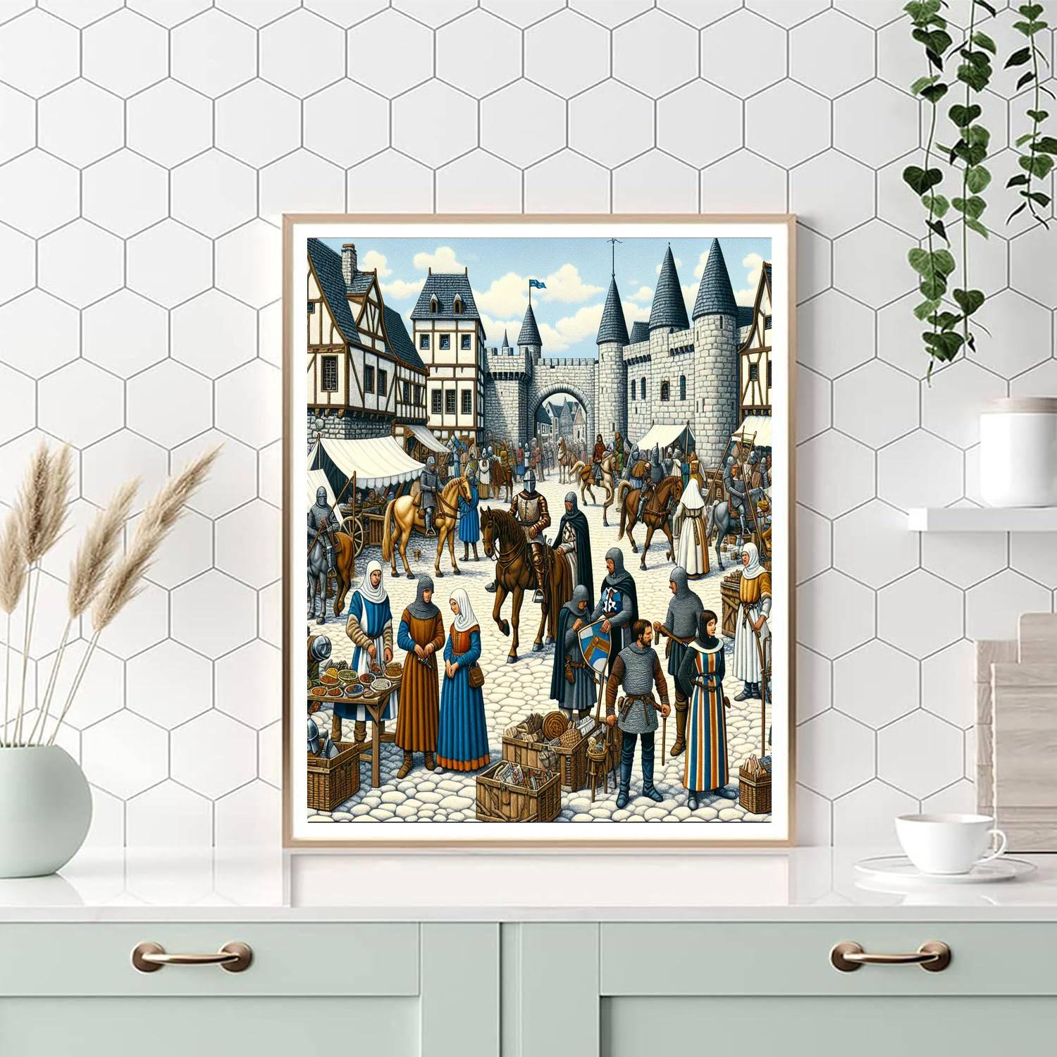 Medieval Week - Sweden Paint By Numbers Kits