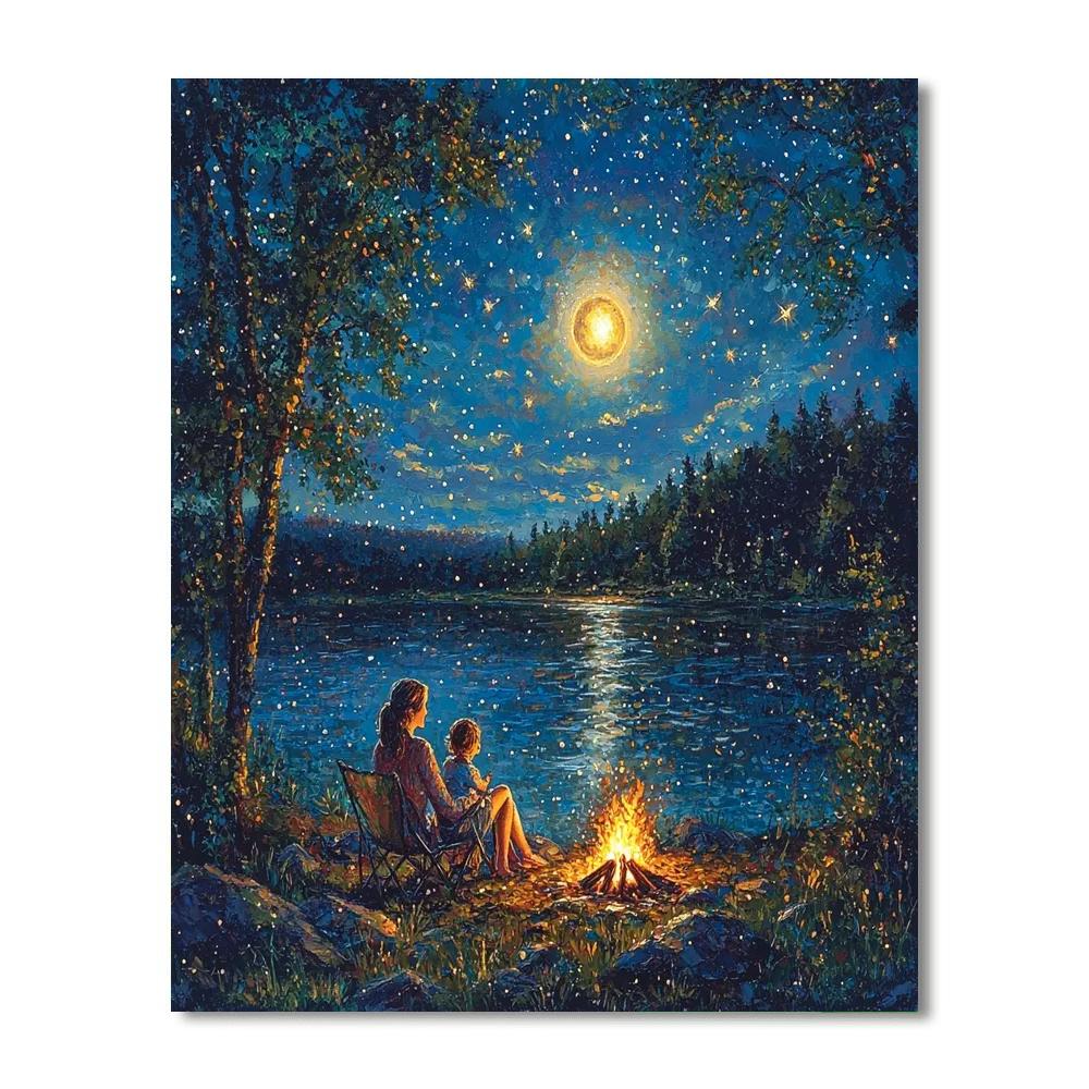 Sharing The Stars Paint By Number