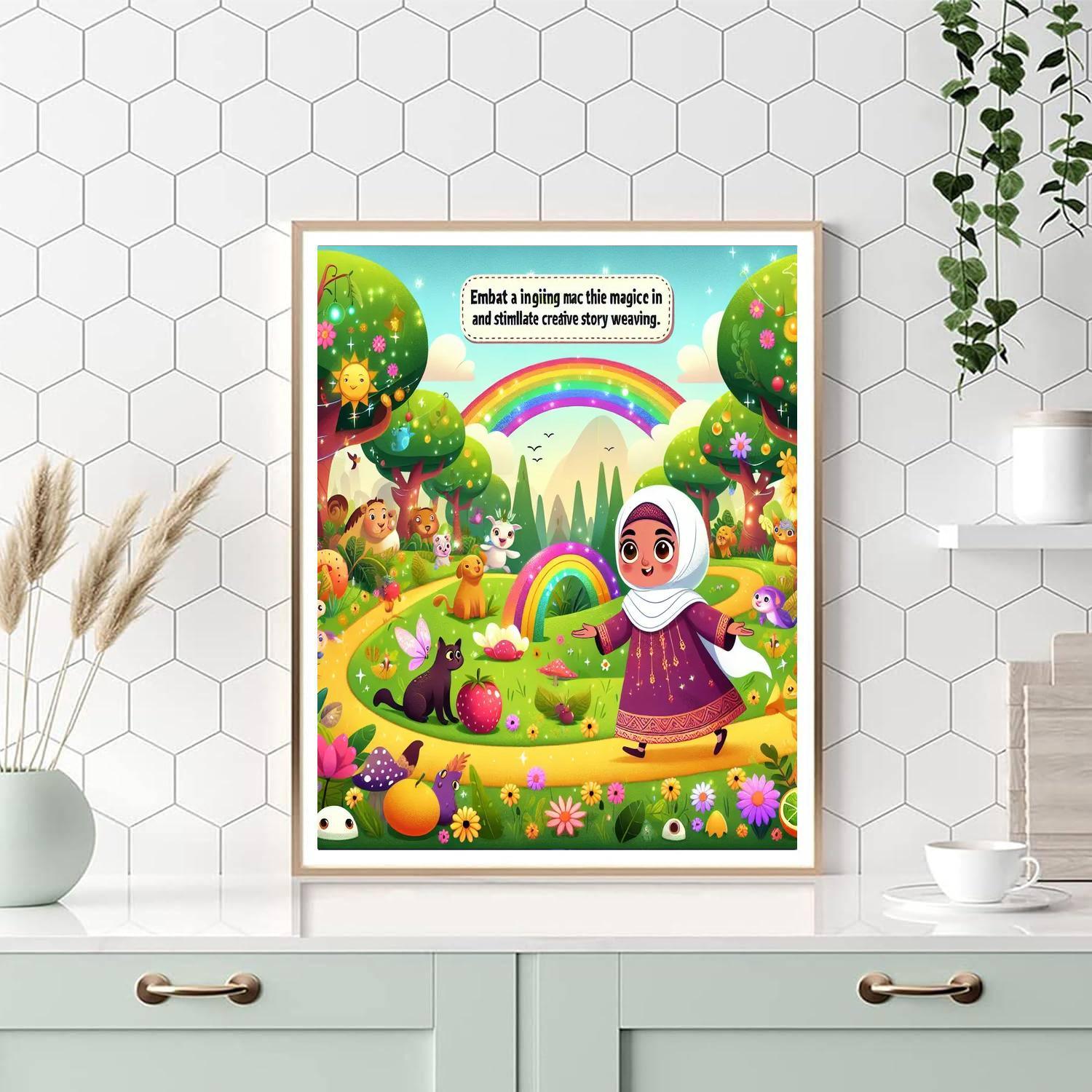 Enchanted Forest Kingdom Paint By Numbers Kits