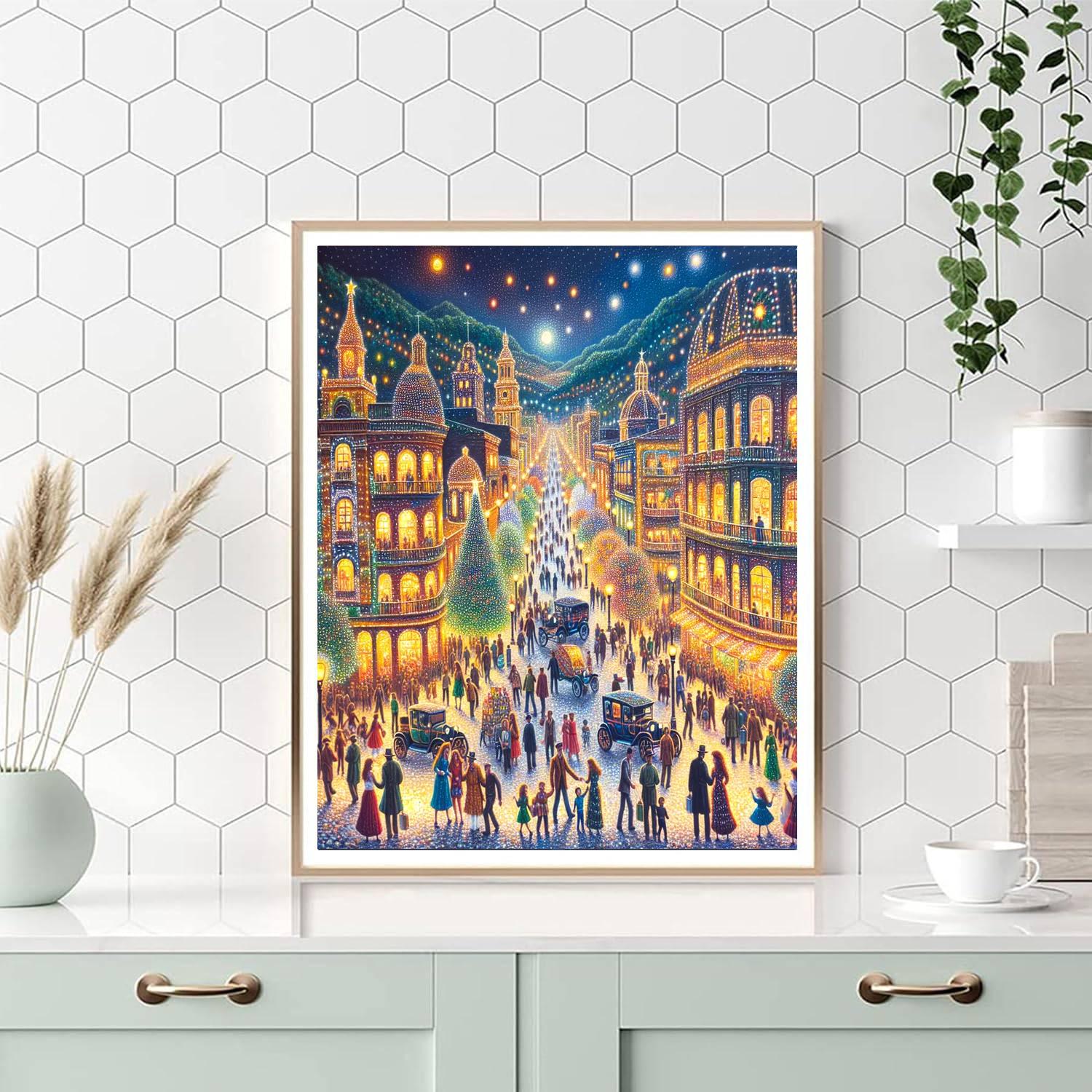 Luz De Las Naciones - Colombia Paint By Number