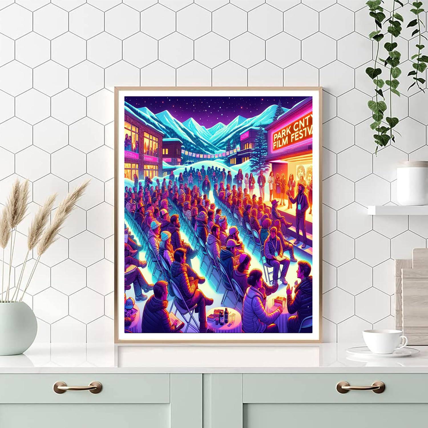 The Sundance Film Festival Painting Number Kit