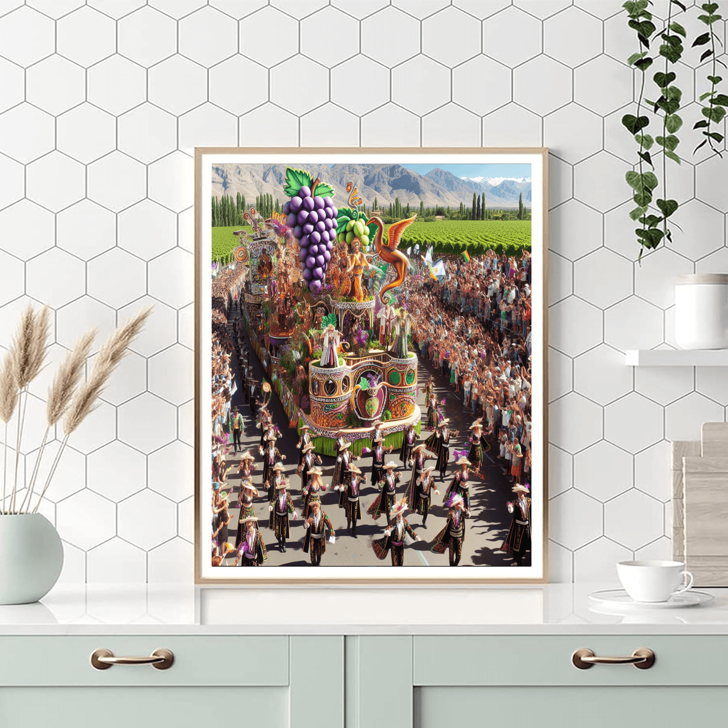 Fiesta De La Vendimia - Mendoza, Argentina Paint By Number