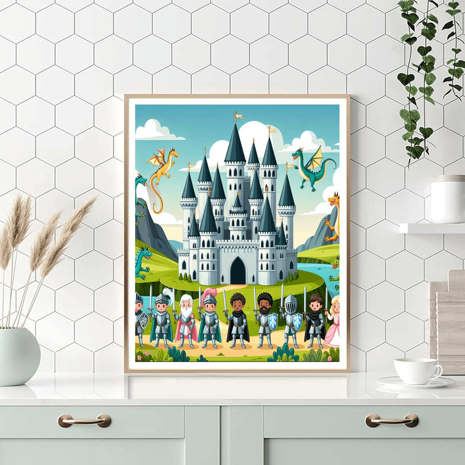 Adventures In Fantasy Paint By Numbers Art