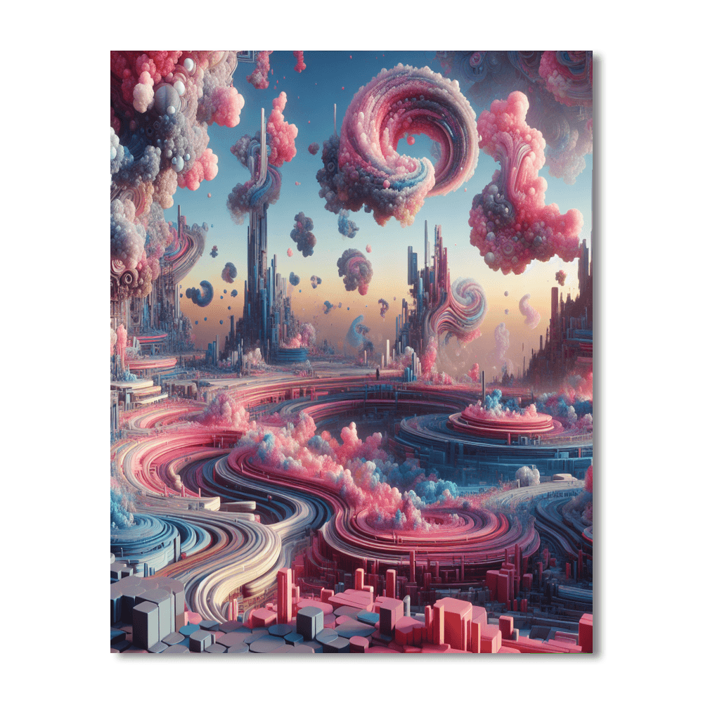 Surreal Daydream Paint By Color