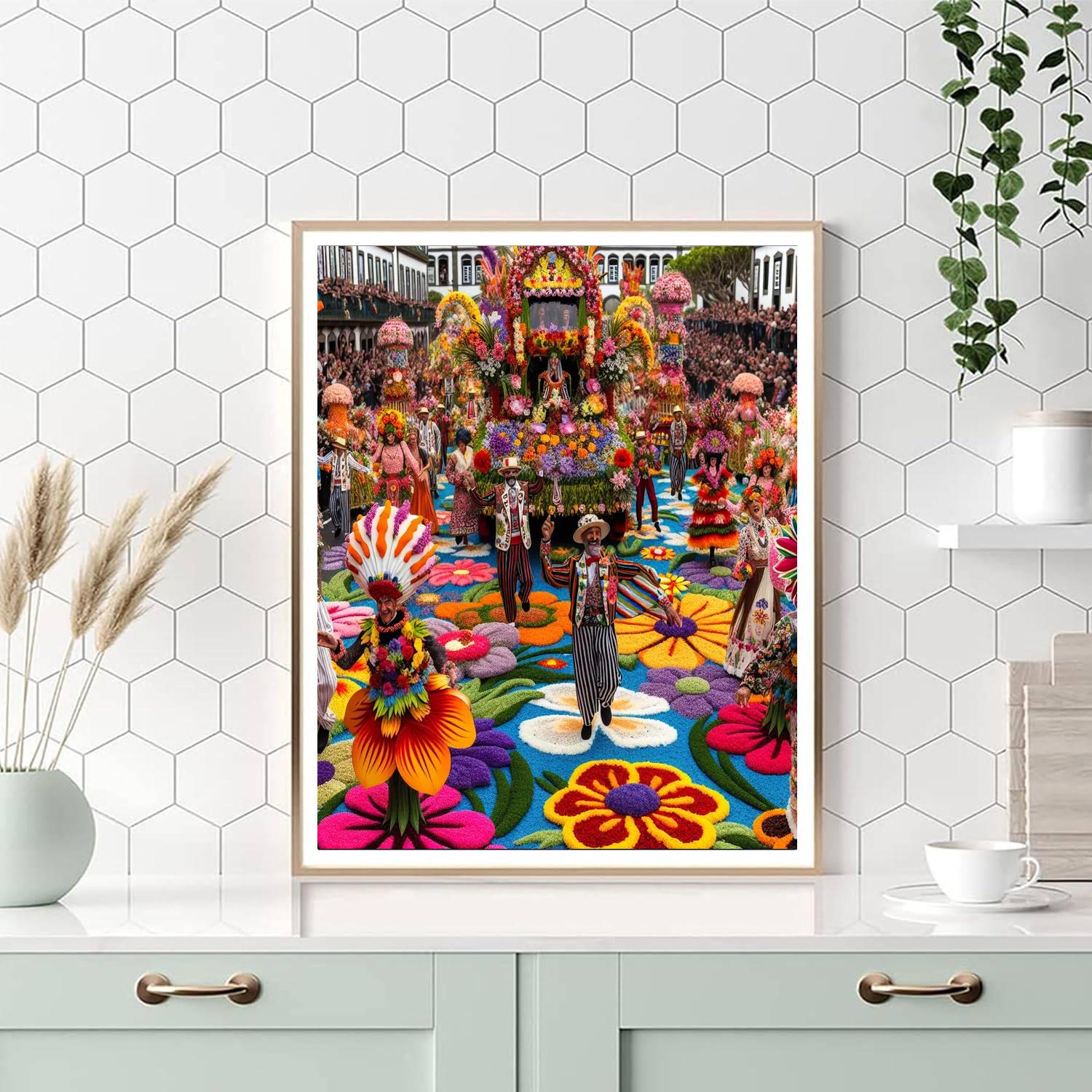 Festa Da Flor Paint By Numbers