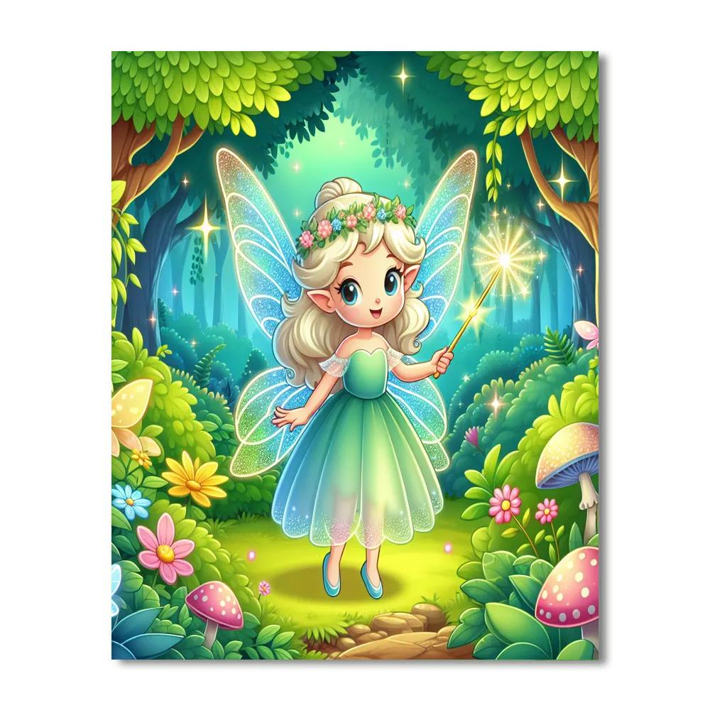 Fairy Tale Adventure Journey Paint By Numbers Art
