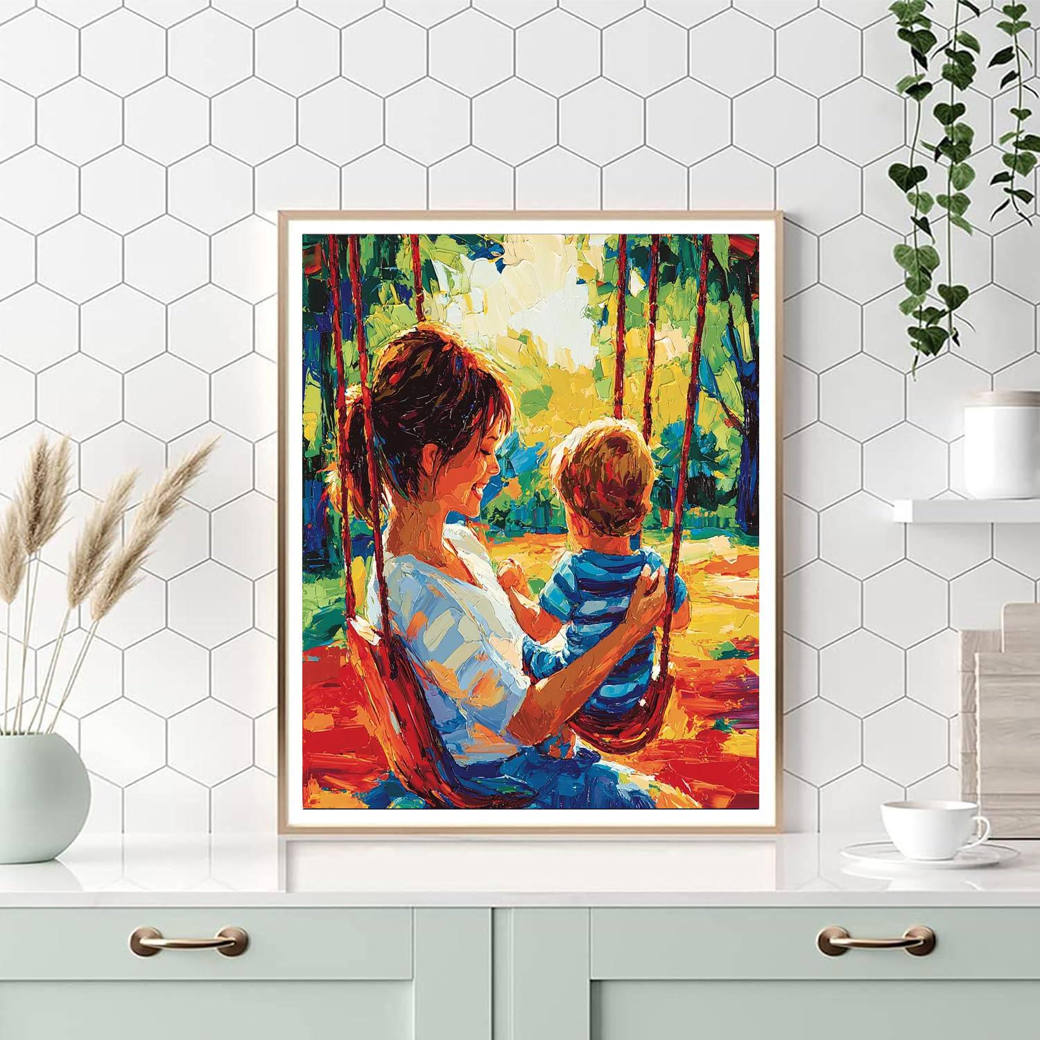 Playful Whispers Painting Number Kit