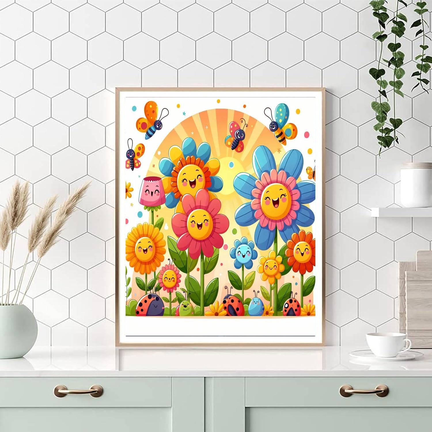 Gigantic Gardens Painting By Numbers Kit