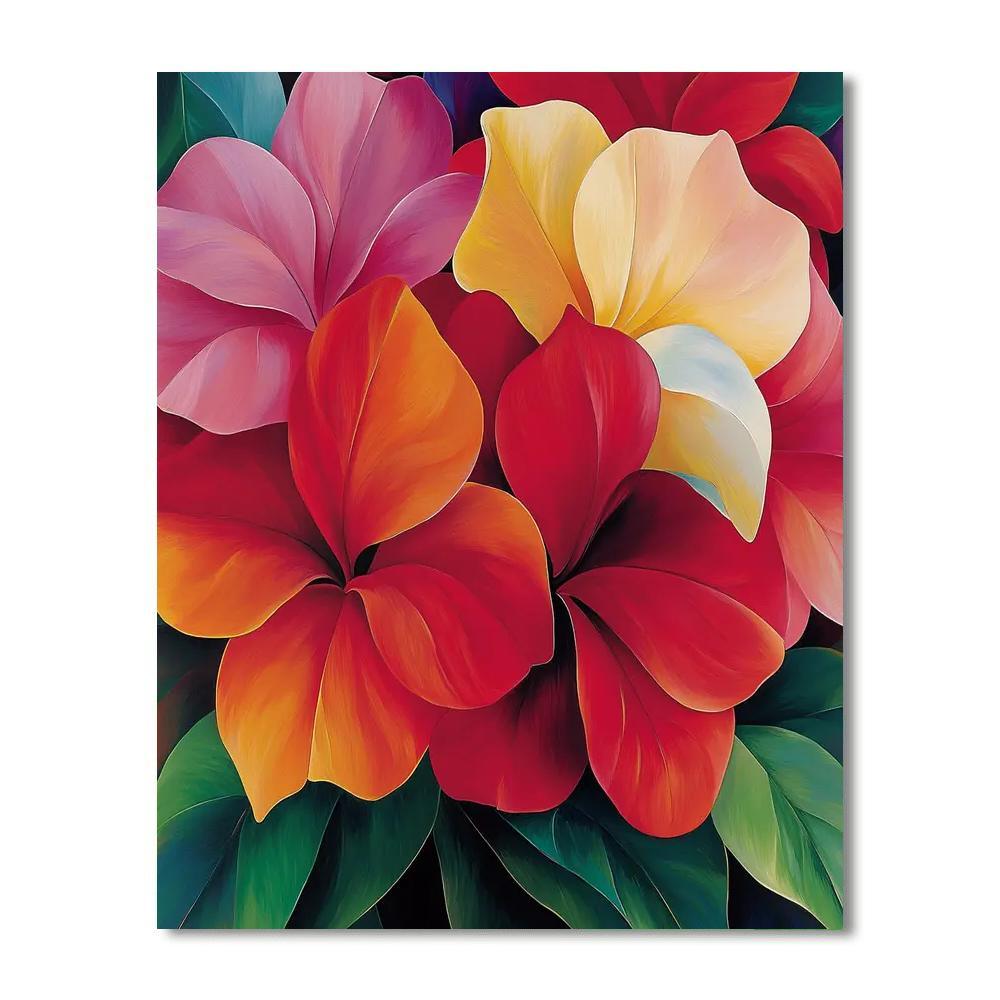 Georgia O’Keeffe Inspired Eternal Springs  Paint By Numbers Kits