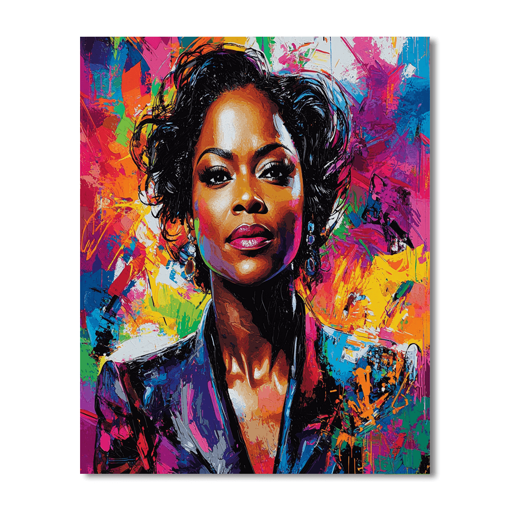 Viola Davis: The Authentic Voice Of Power Paint By Number