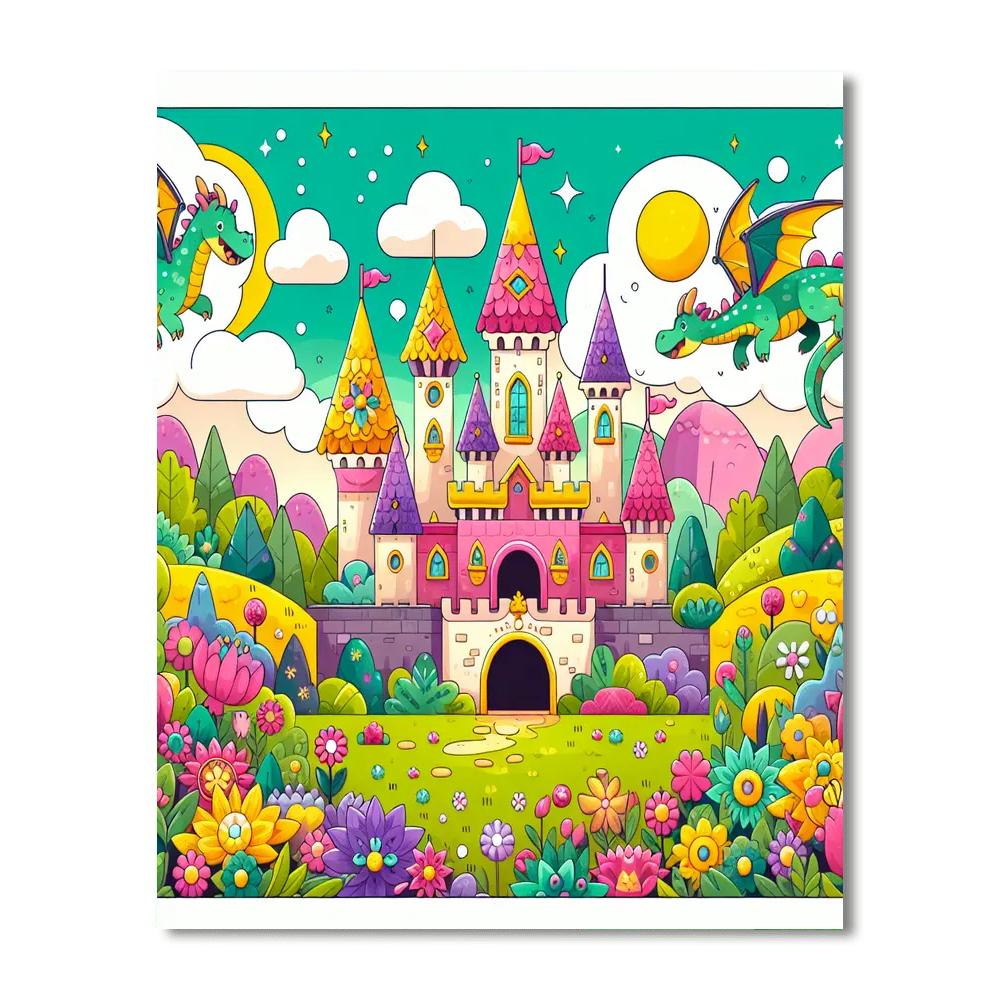 Happy Fairy Tales DIY Paint By Numbers