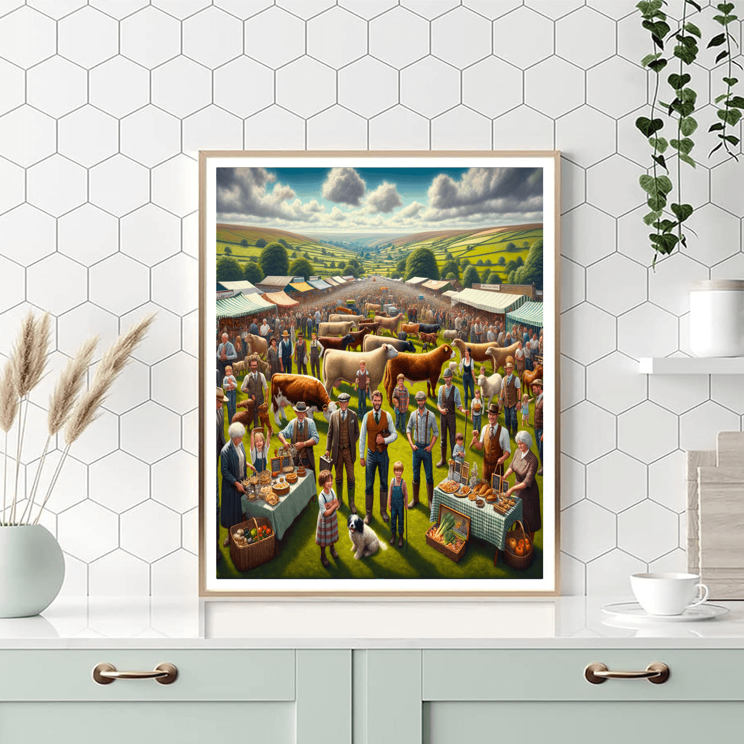 The Great Yorkshire Show - England DIY Paint By Numbers