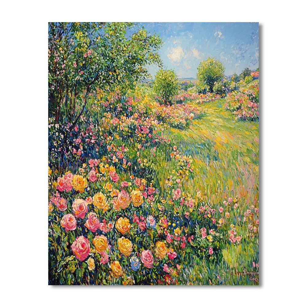 Pierre-Auguste Renoir Inspired Radiance Of Spring  Paint By Numbers