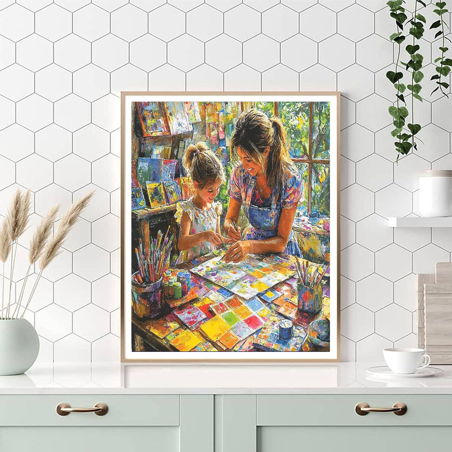 Crafting Togetherness DIY Paint By Numbers