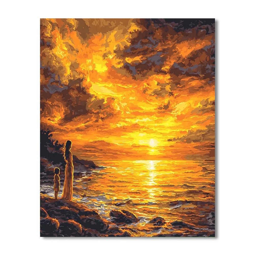 Hues Of Morning Light Numbered Painting Kits