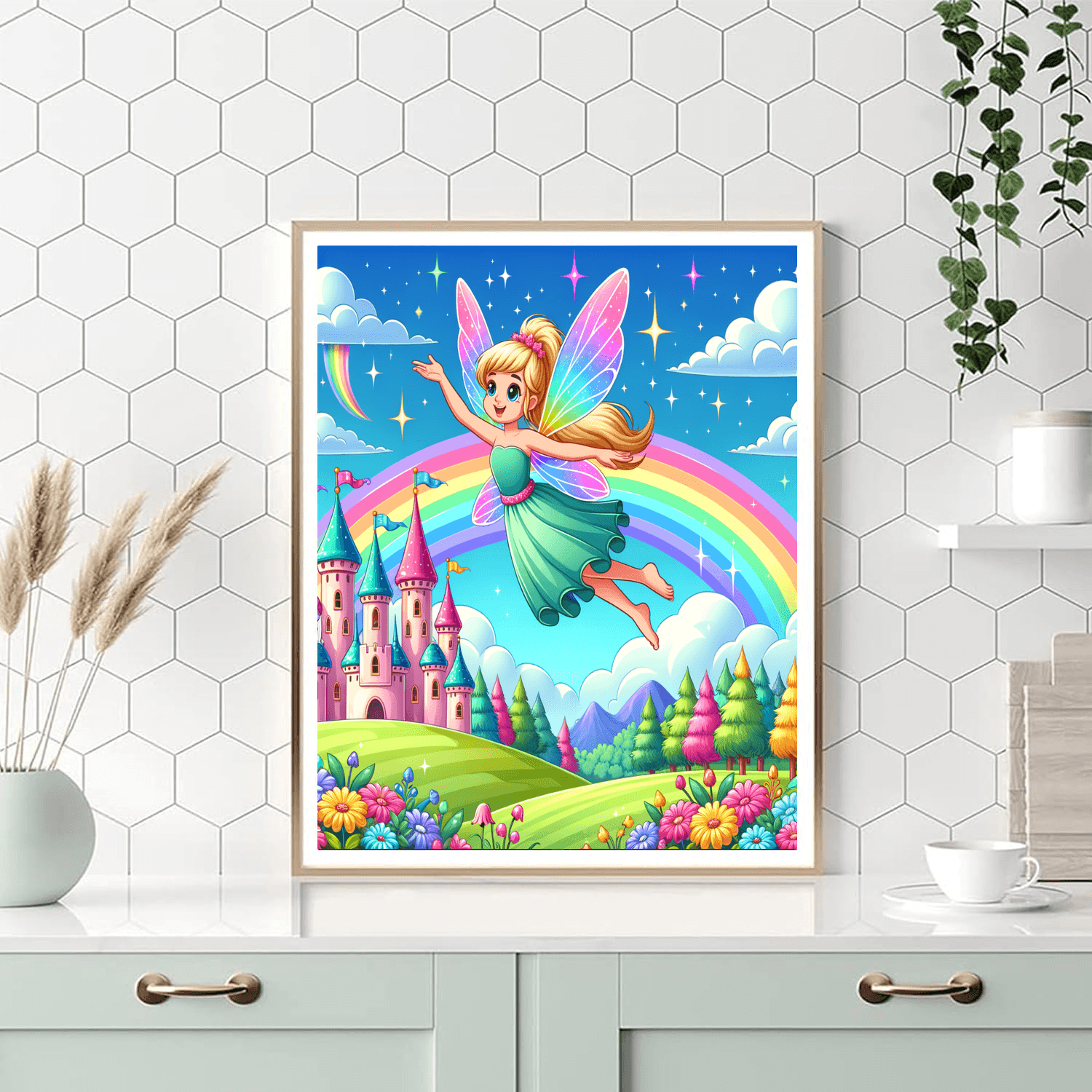 Dreamy Fairyland Escape DIY Paint By Numbers