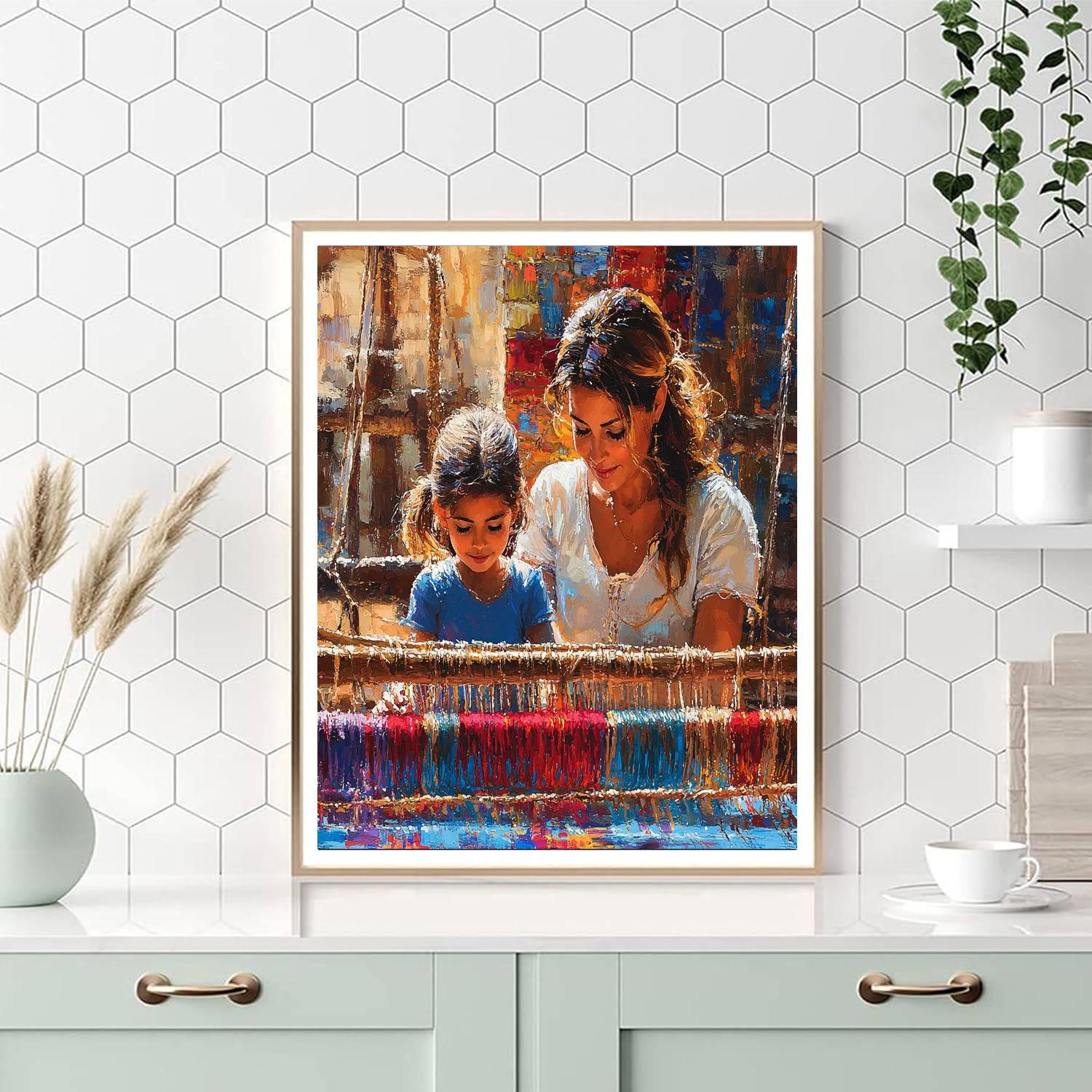 Heritage In The Weaving Paint By Numbers Kits