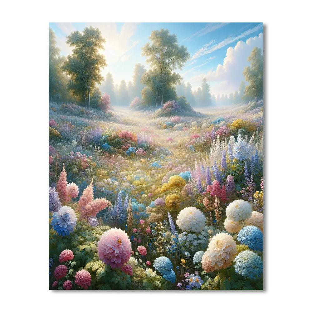 Timeless Meadow Paint By Numbers Kits