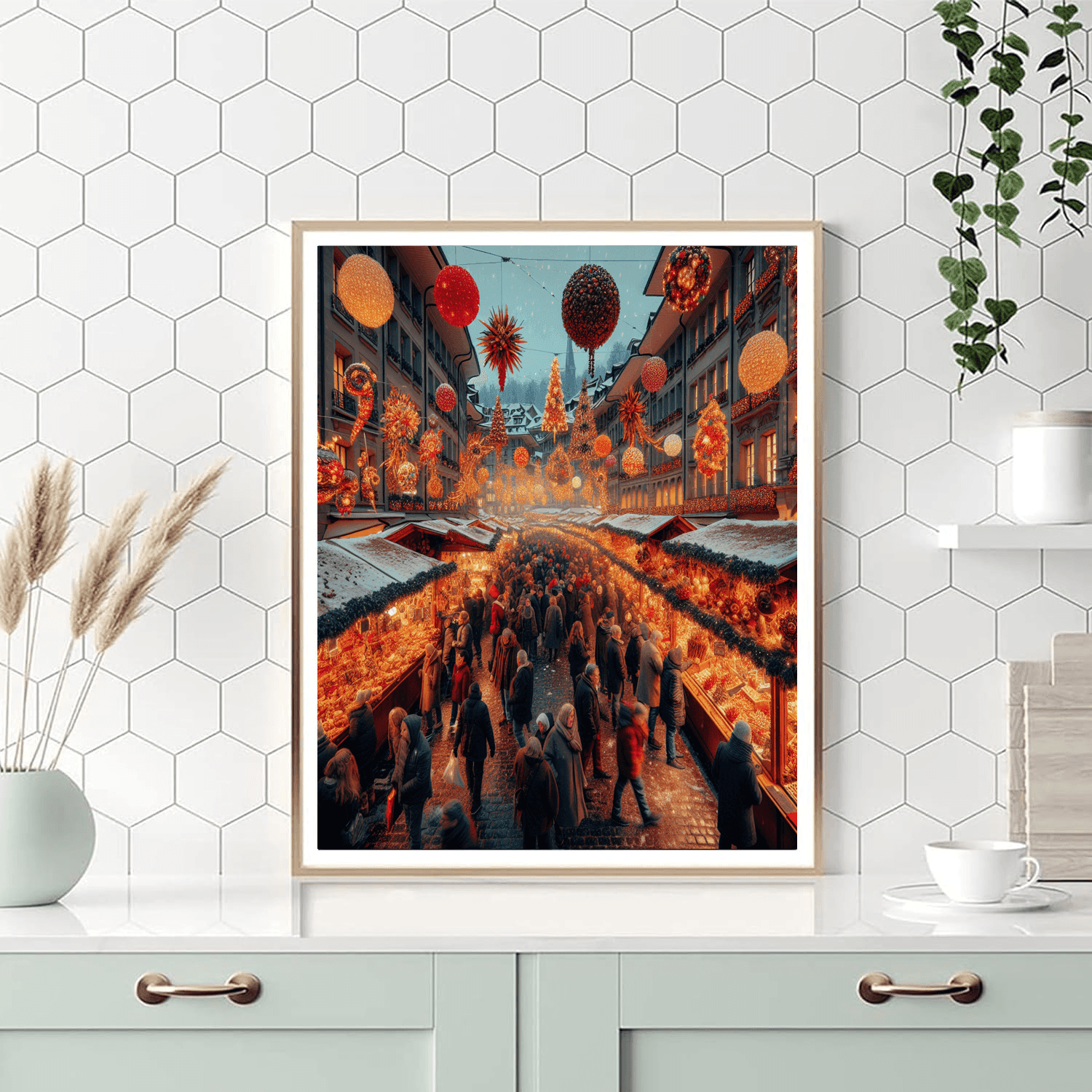 Zibelemärit (onion Market) - Bern, Switzerland Number Painting