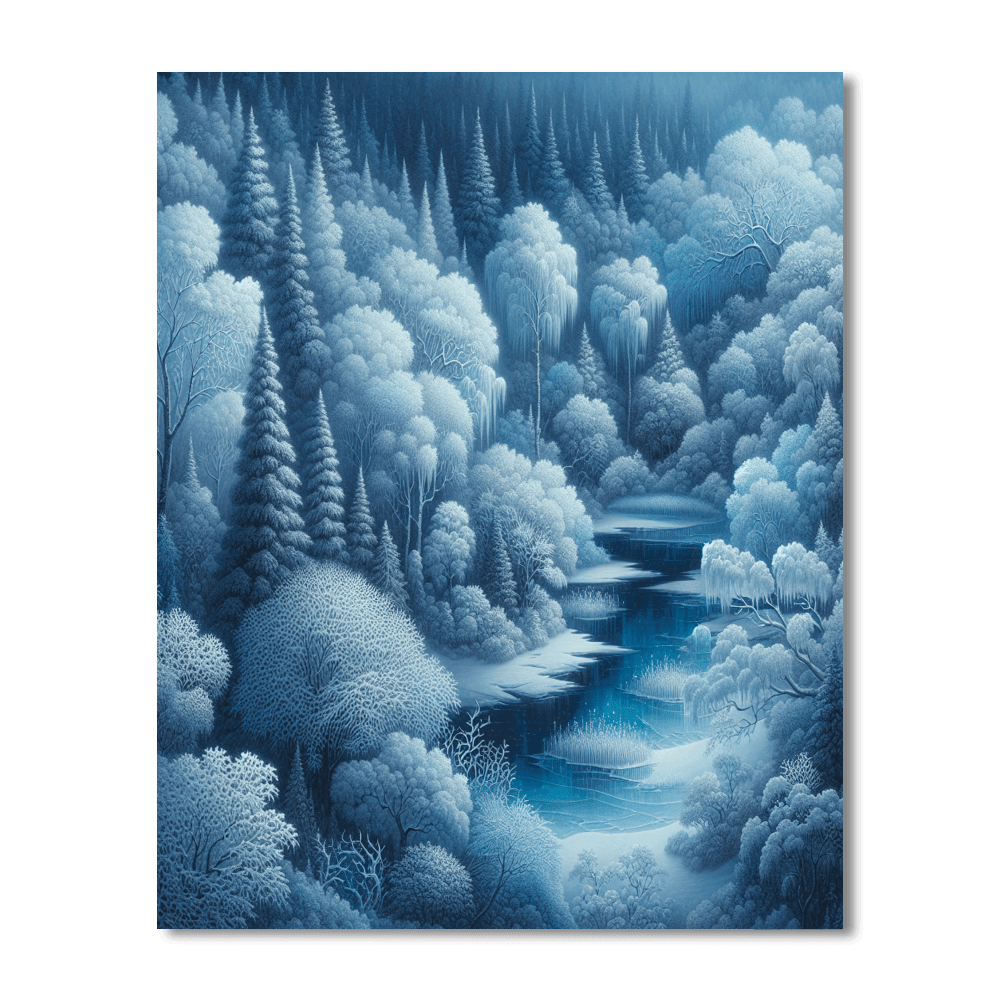 Winter Wonders Paint By Numbers