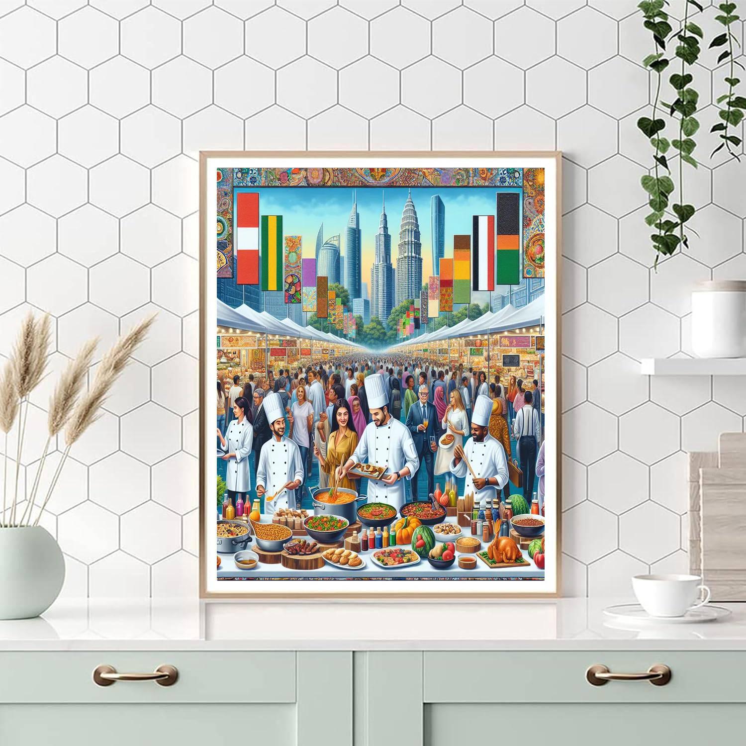 Gulfood Festival - United Arab Emirates Paint By Numbers Kits