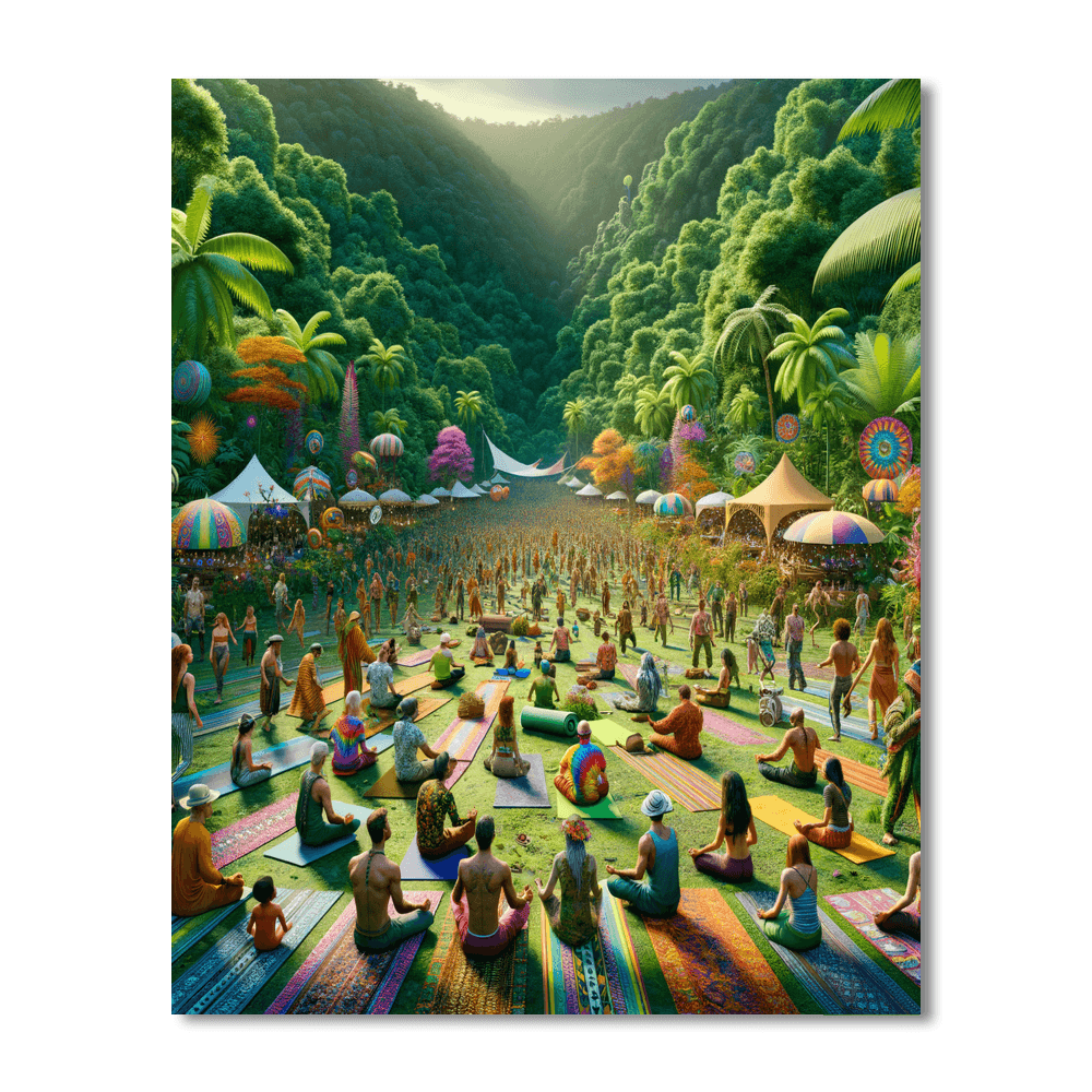 Envision Festival - Uvita Painting By Numbers Kit