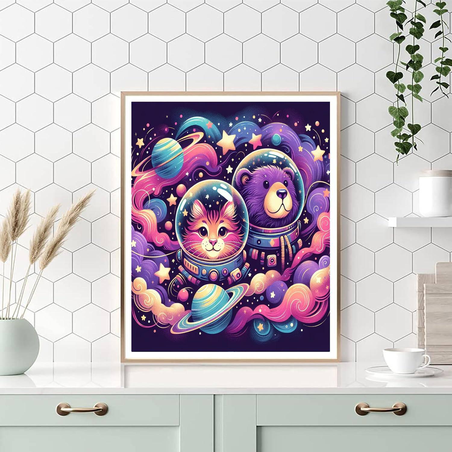 Sweet Dreams In Space Paint By Color