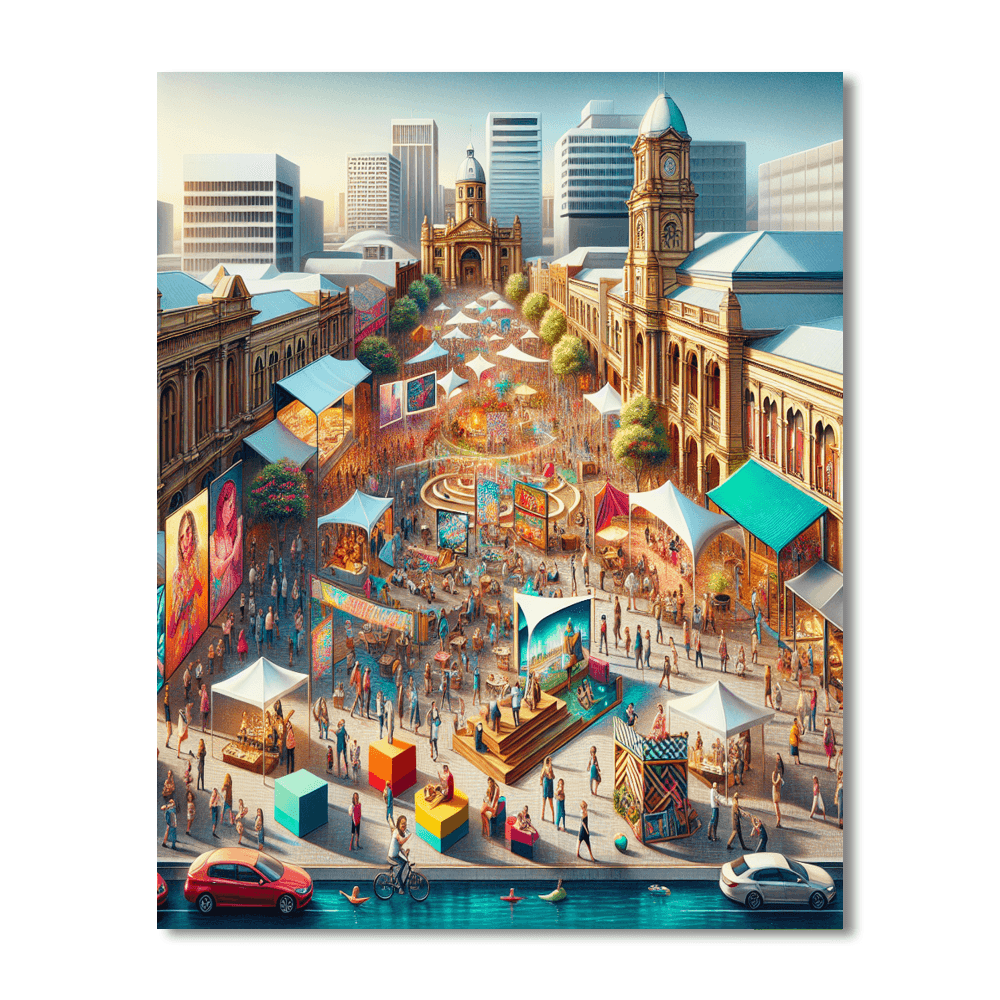 Adelaide Festival Of Arts - Adelaide, Australia Paint By Number