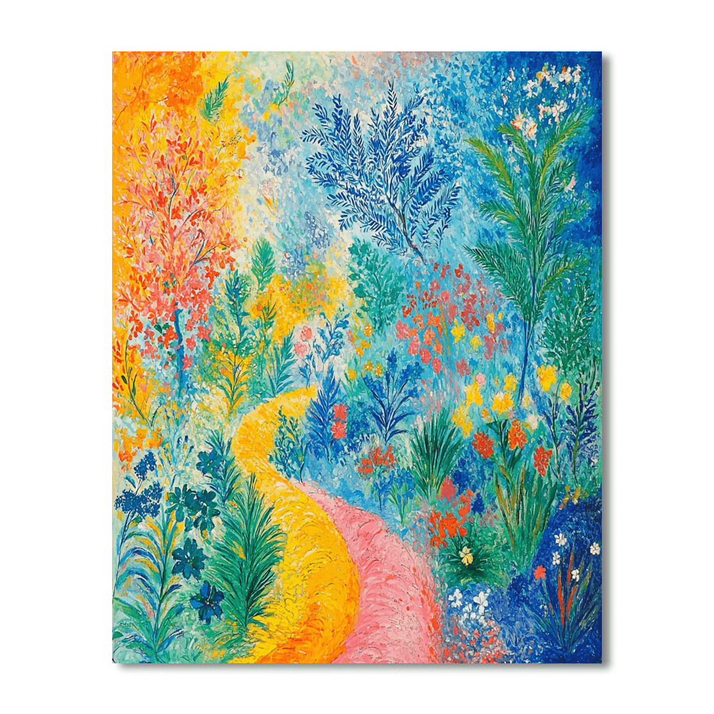 Marc Chagall Inspired In The Garden Of Imagination  Paint By Numbers Kits