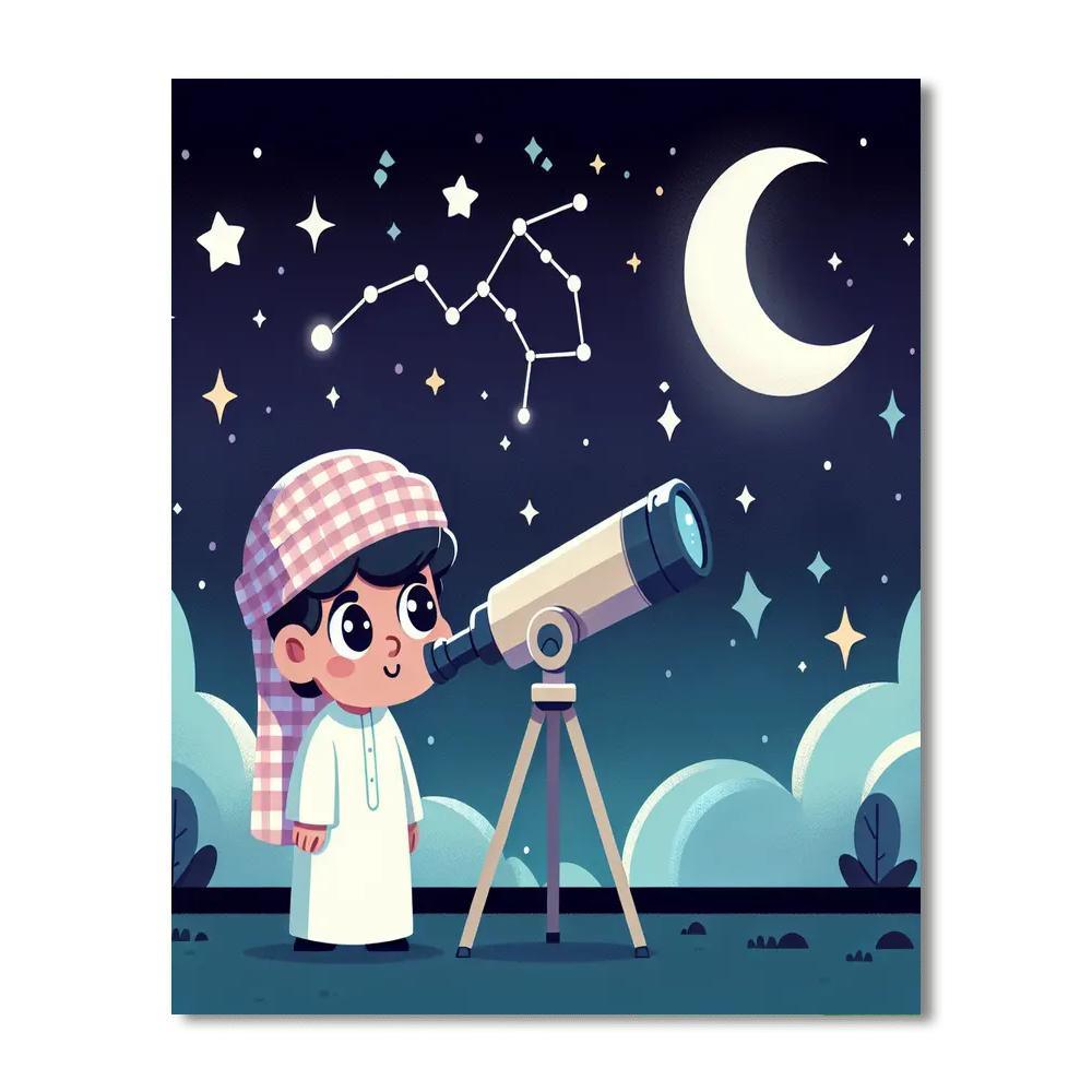 Starry Night Explorer Paint By Color