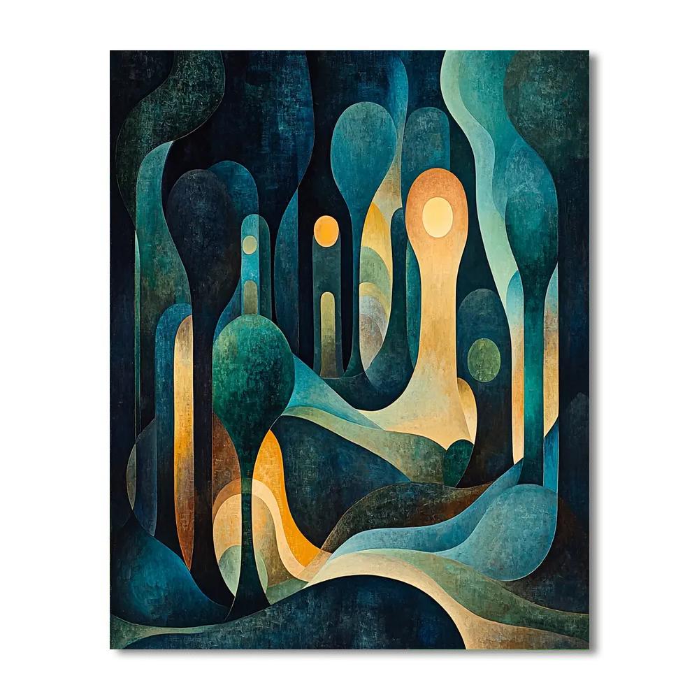 Max Ernst Inspired Mystic Visions  Paint By Numbers Kits