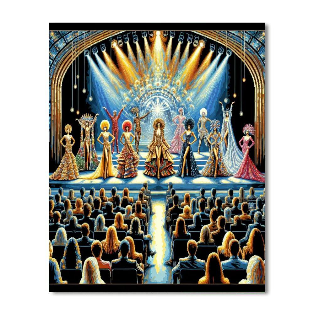 World Of Wearableart - New Zealand Paint By Numbers Kits