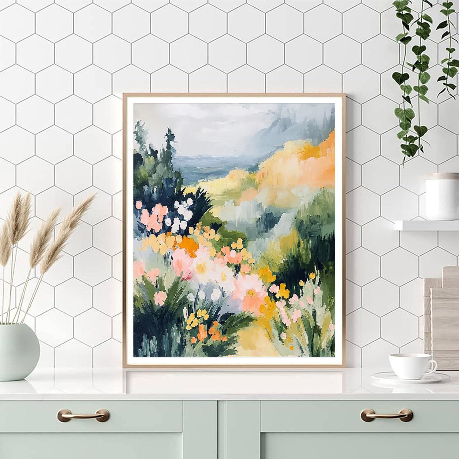 Paul Cézanne Inspired Dreamlike Flora  Paint By Numbers Kits