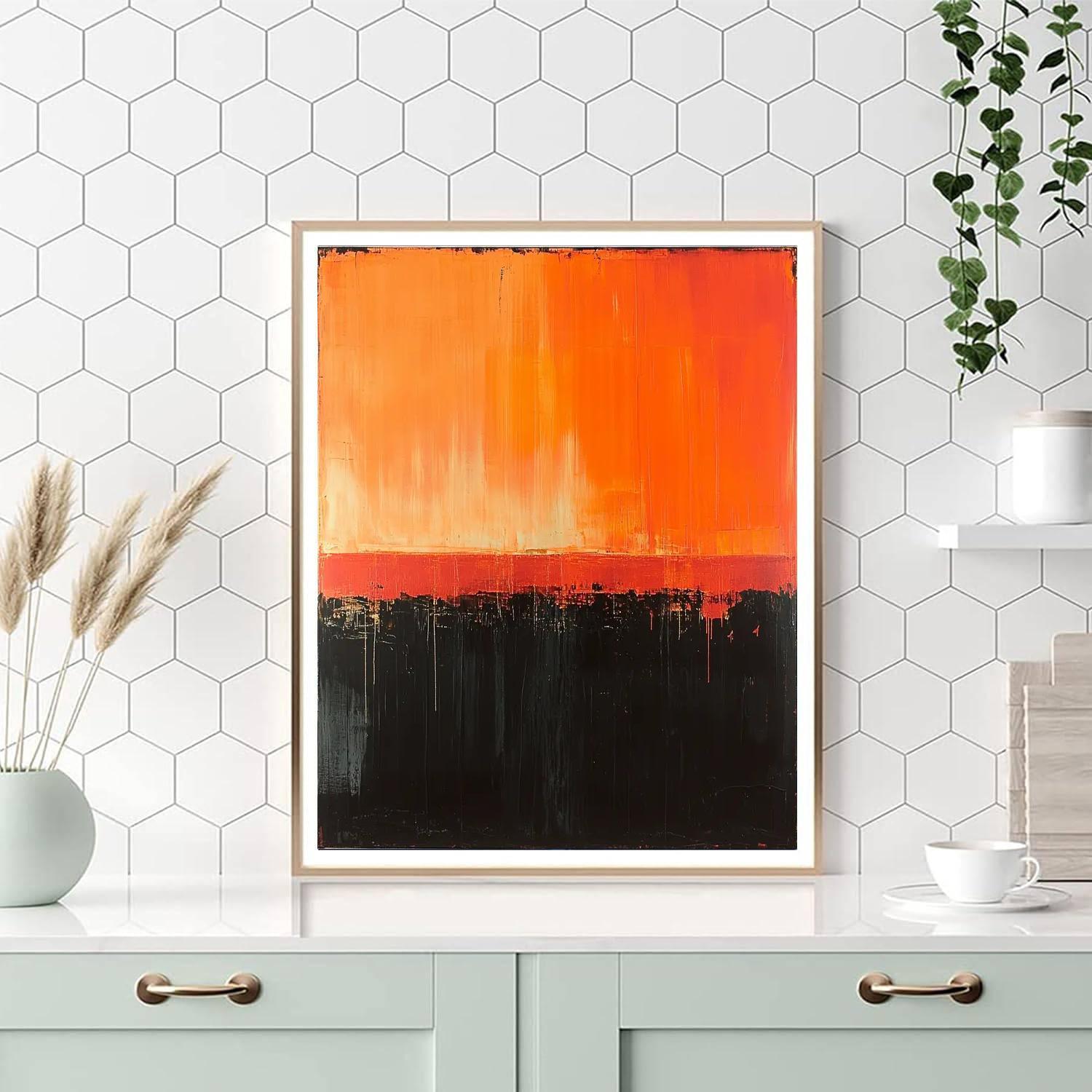 Mark Rothko Inspired Chasing Horizons  Paint By Numbers Art