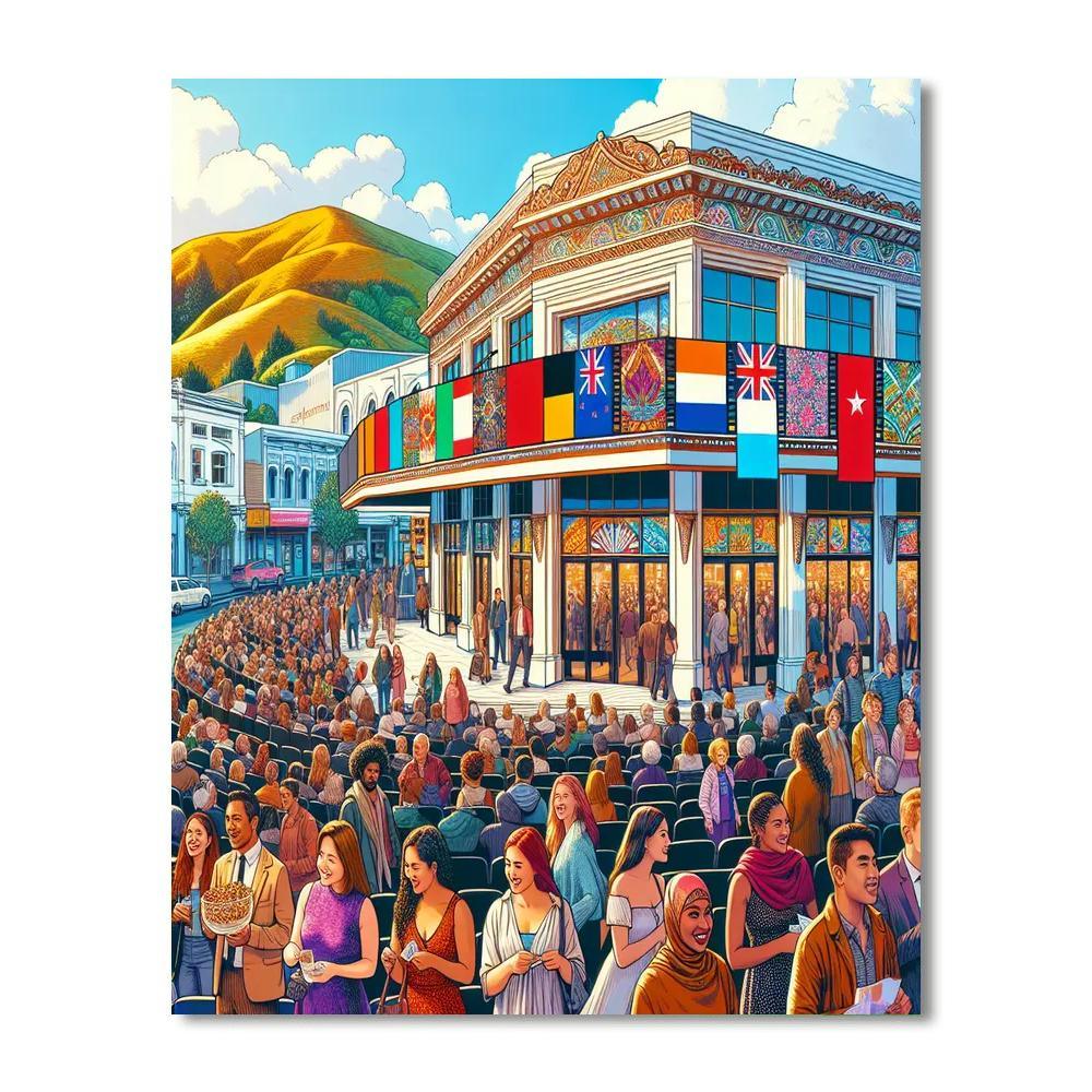 New Zealand International Film Festival - New Zealand DIY Paint By Numbers