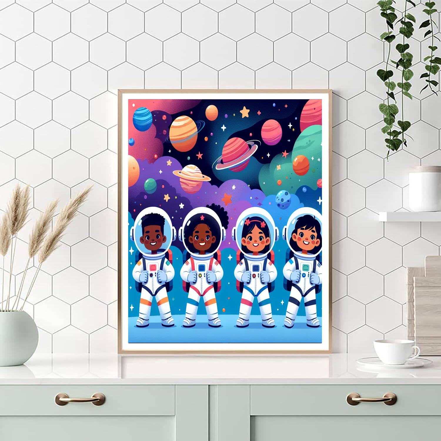 Deep Space Expedition Paint By Number