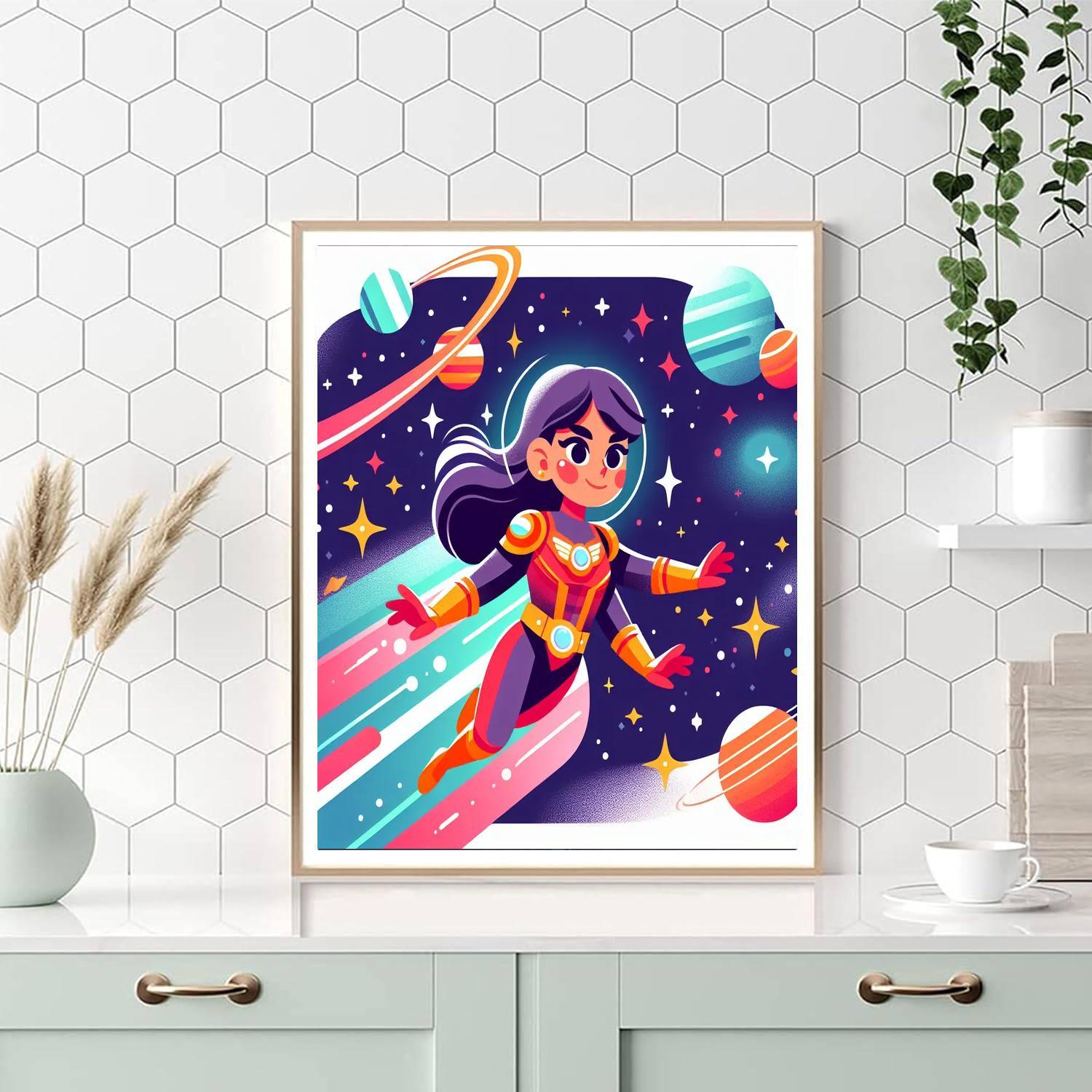 Galactic Defender Mission Numbered Painting Kits