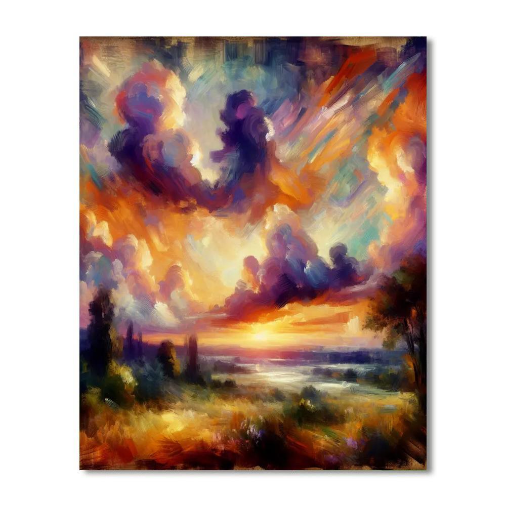 Bohemian Sunset Splendor Paint By Number