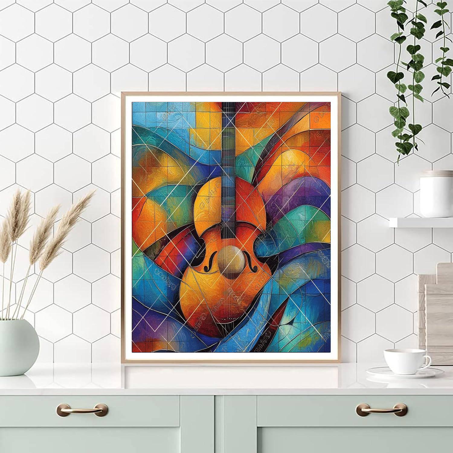 Pablo Picasso Inspired Picasso's Lyrical Harmony  Numbered Painting Kits