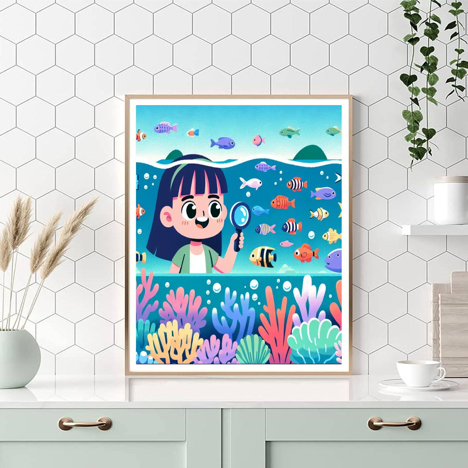 Marine Life Expedition Paint By Number