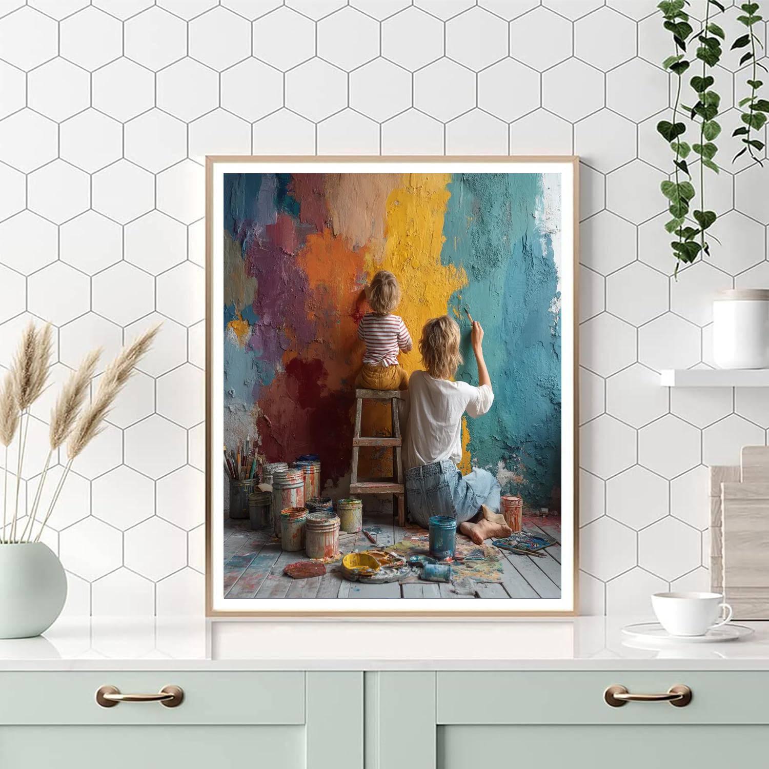 Kaleidoscope Of Kindness Paint By Numbers Kits