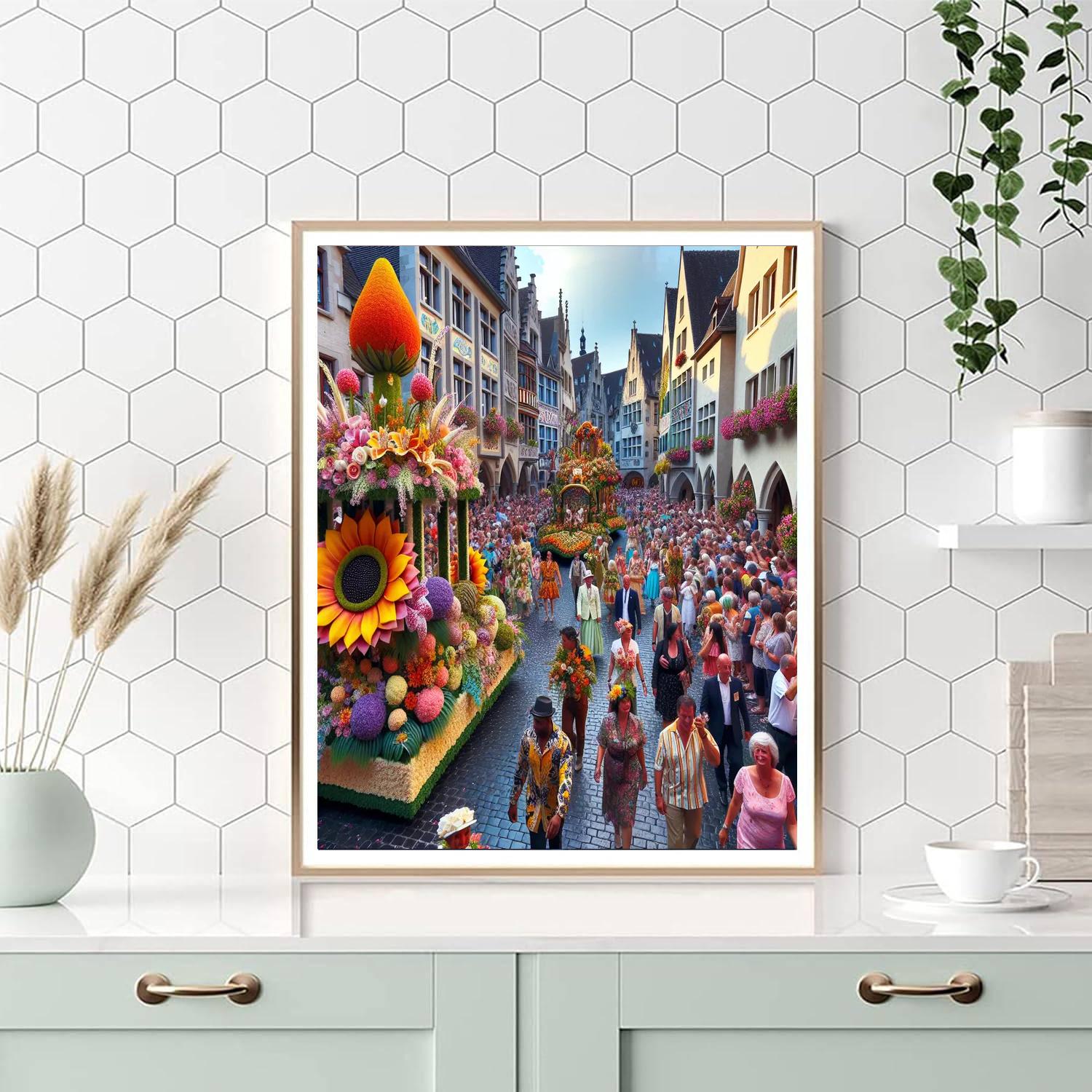 Quintana Dei Fiori - Italy DIY Paint By Numbers