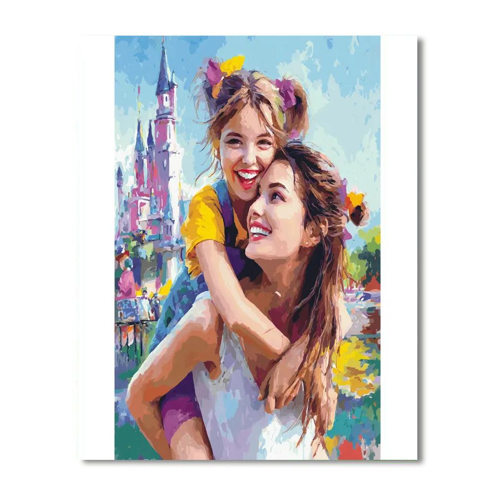 Joyful Moments At The Fair DIY Paint By Numbers