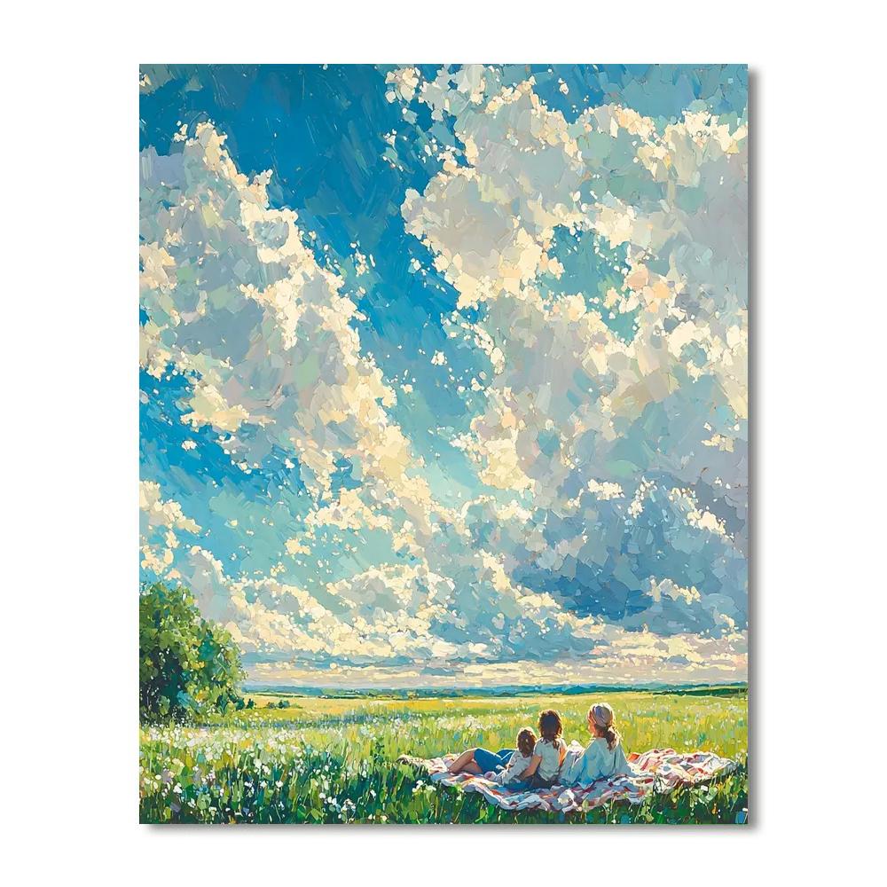 Pondering The Sky Paint By Number