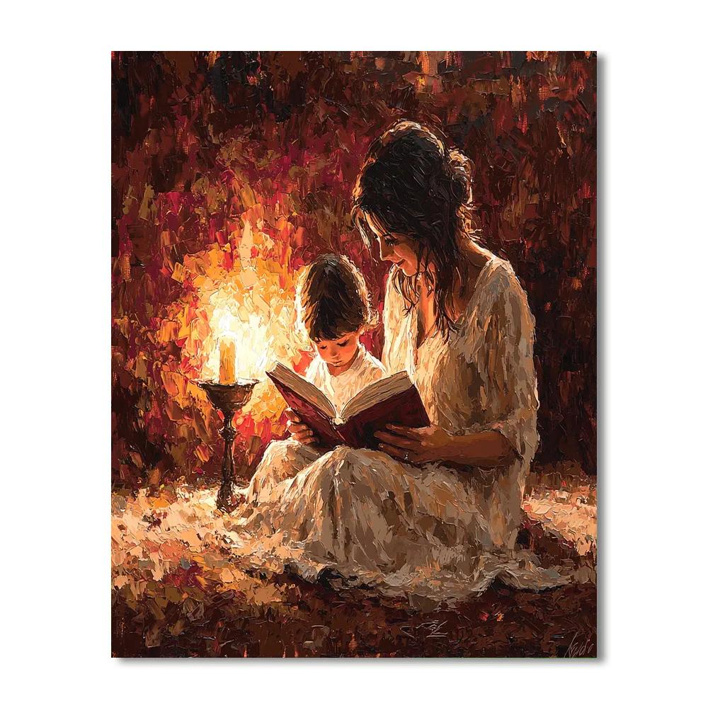 Stories By Candlelight Paint By Number