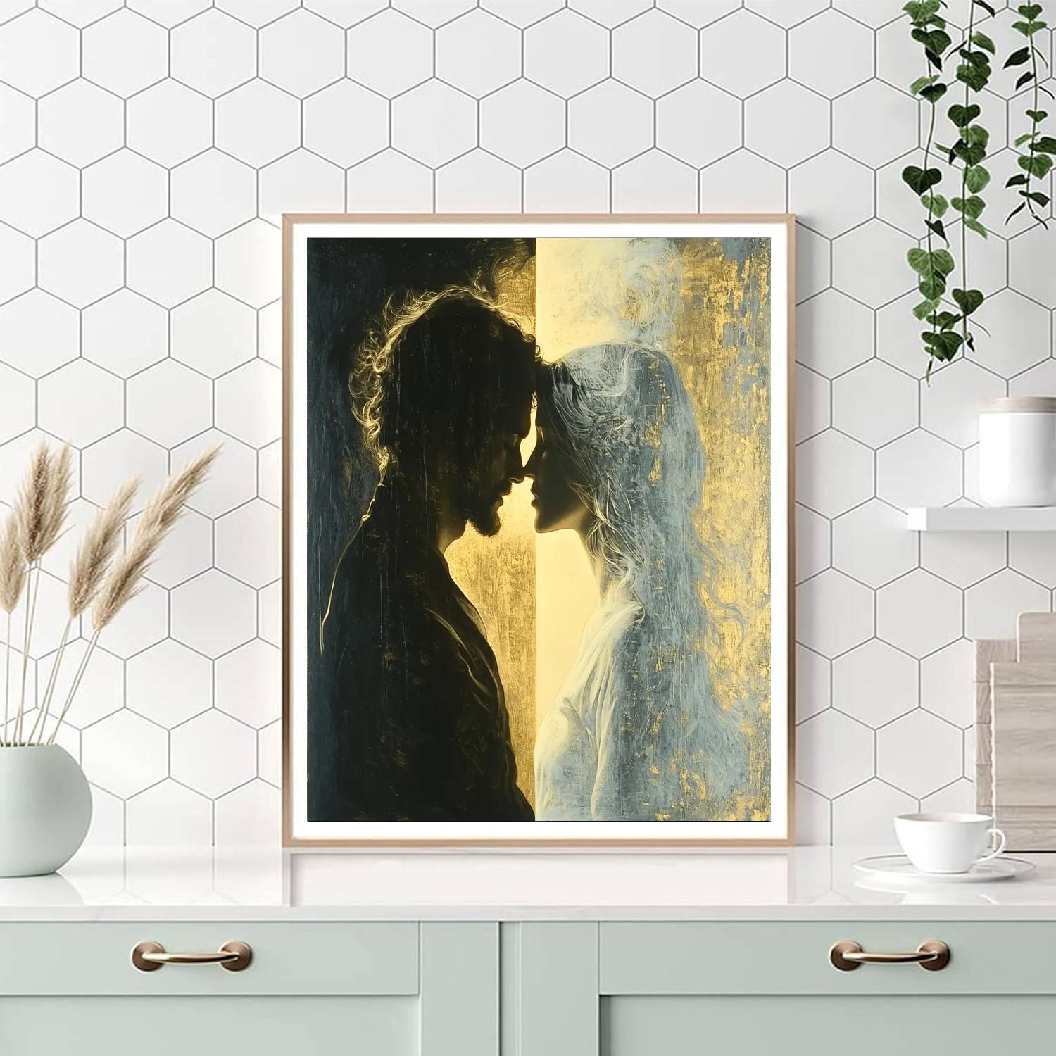 Caravaggio Inspired Radiant Duality  Paint By Numbers Kits