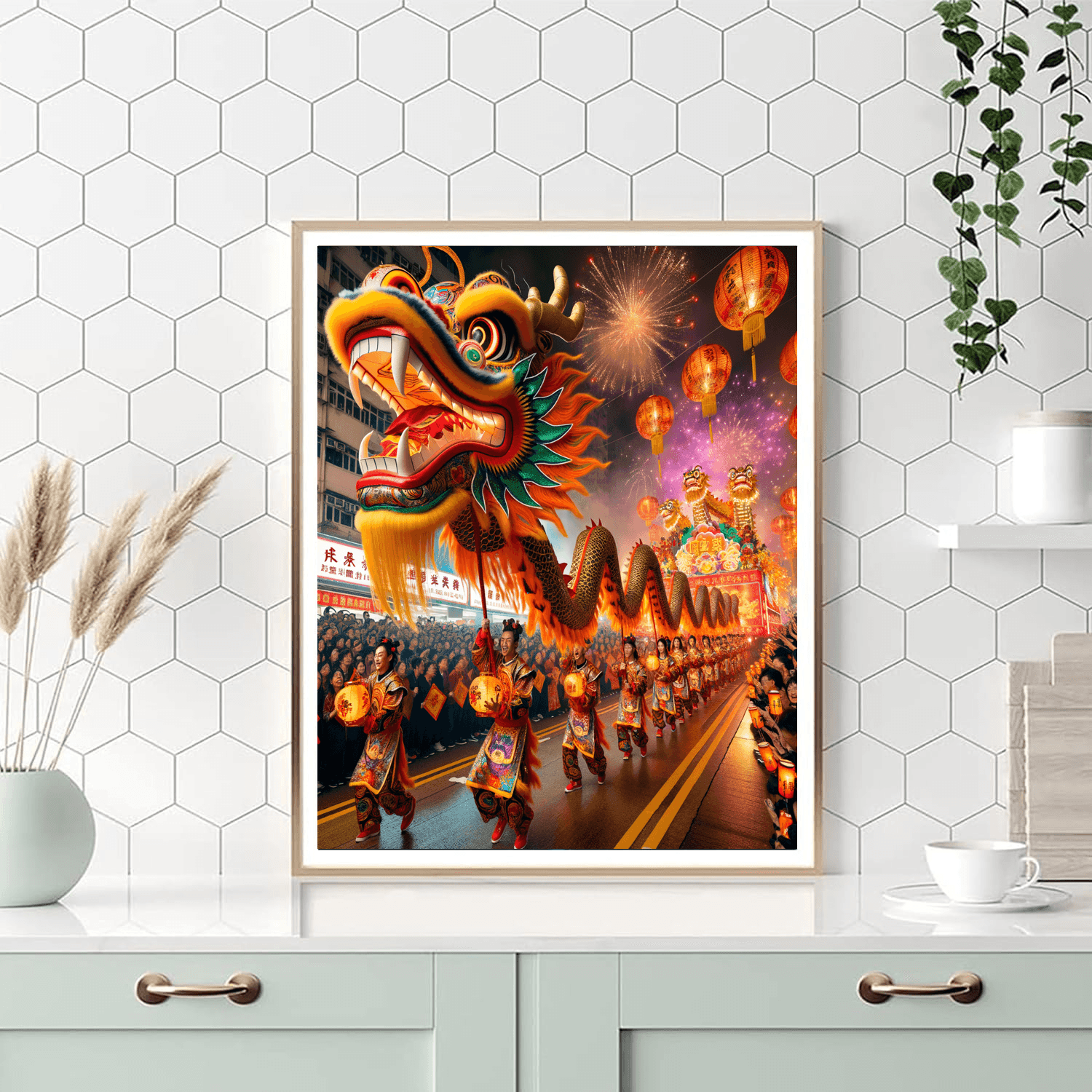 Chinese New Year Parade - Hong Kong Number Painting