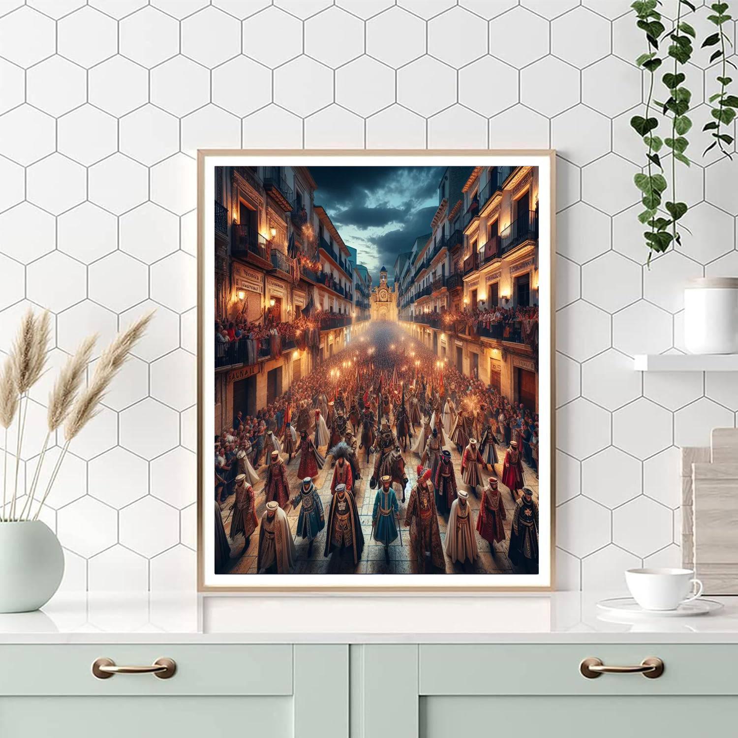 Moors And Christians Festival - Alcoy Paint By Numbers Kits