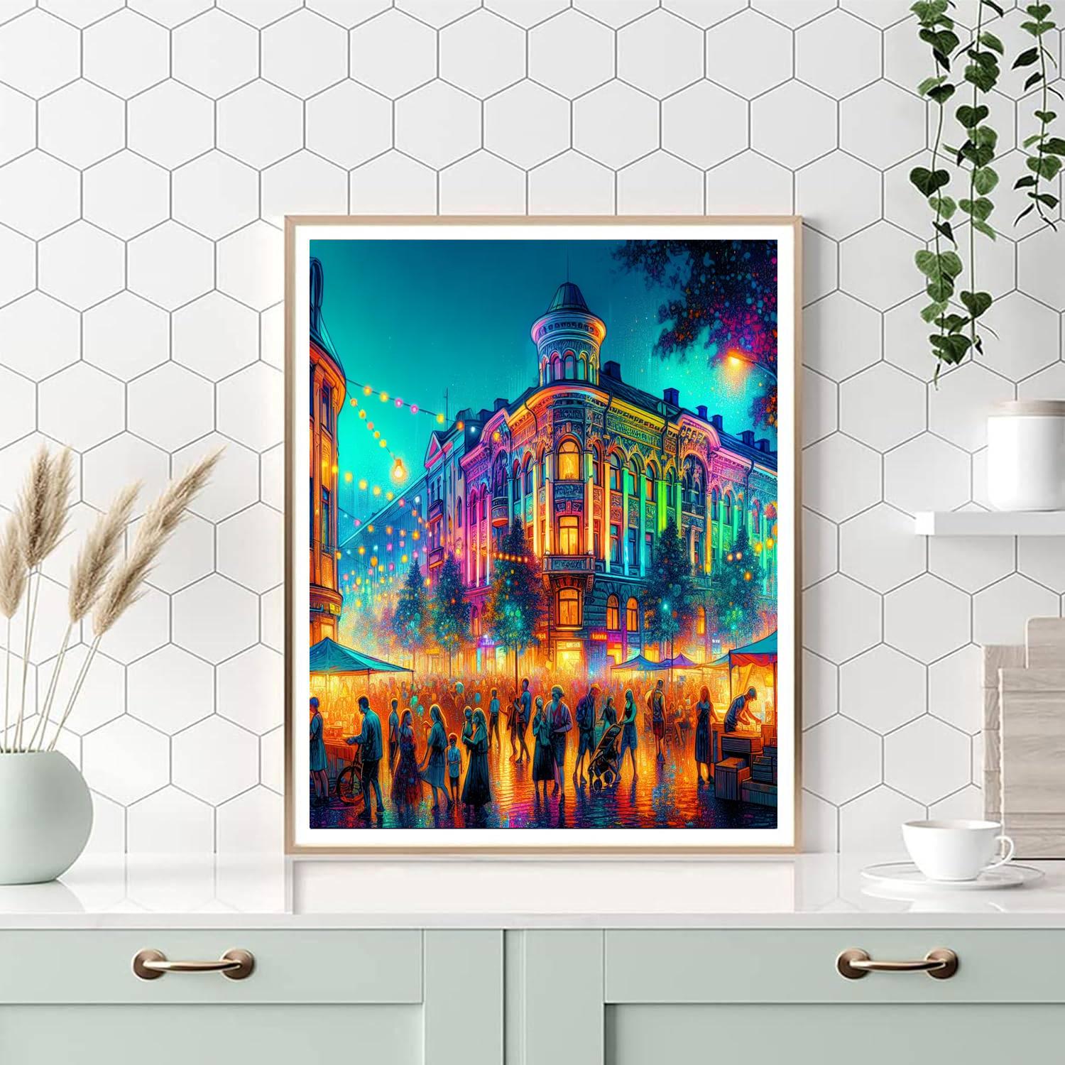 Helsinki Night Of The Arts Paint By Number