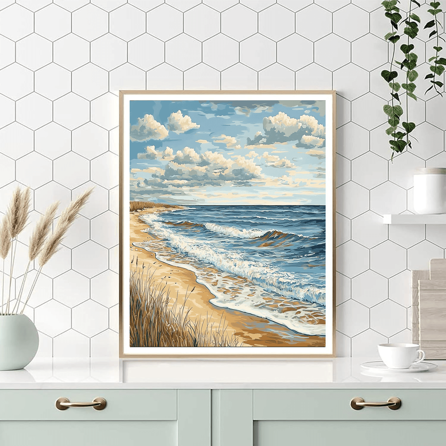 Winslow Homer Inspired Timeless Beach Escape  Paint By Numbers Kits